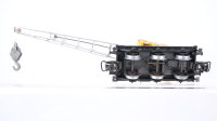 Märklin H0 Konvolut Kranwagen Kranschutzwagen Niederbordwagen beladen DB