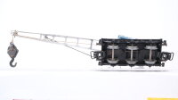 Märklin H0 Konvolut Kranwagen Kranschutzwagen Niederbordwagen beladen DB