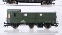 Fleischmann H0 Konvolut Niederbordwagen Klappdeckelwagen Hilfszuggerätewagen DB