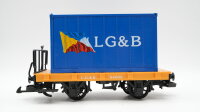 LGB Toytrain G 94003 Flachwagen mit Beladung...