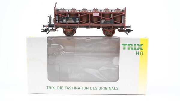 Trix H0 24358 Säuretopfwagen mit Bremserbühne DB
