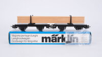 Märklin H0 4665 Langholzwagen
