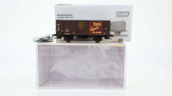 Brawa H0 49037 Gedeckter Güterwagen "Ritter Sport" DB