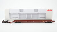 Märklin H0 4740 Niederflurwagen für Lkw-Transport  Saadkms 690 der DB