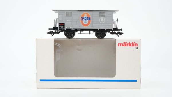Märklin H0 48853 Gedeckter Güterwagen "OSRAM"  Gi der DRG Jahreswagen 1998