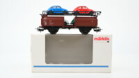 Märklin H0 4613 Autotransportwagen mit Pkw  Off 52...