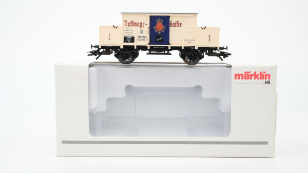 Märklin H0 46074 Gerätewagen Dallmayr Kaffee (Bahndienstwagen)  München der K.Bay.Sts.B. Insider Jahreswagen 2002