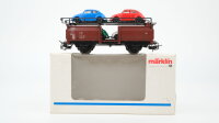 Märklin H0 4613 Autotransportwagen mit Pkw  Off 52...