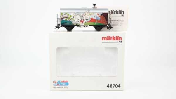 Märklin H0 48704 Kühlwagen Bugs Bunny Ichqrs 1.FC märklin Jahreswagen 2004