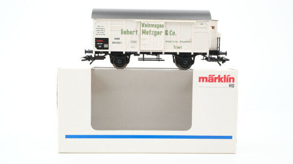 Märklin H0 48754 Gedeckter Güterwagen mit Bremserhaus  Gr 20 der KPEV Insider Jahreswagen 1999