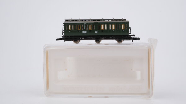 Märklin Z 8704 Reisezugwagen (Abteilwagen) BC3-pr03 der DB