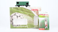 Märklin H0 44460 Behälter-Tragwagen Tipp-Kick...