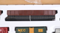 Life-Like H0 8924G Startset Güterzug Diesellok Mainline Express Santa Fe Gleichstrom
