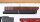 Life-Like H0 8924G Startset Güterzug Diesellok Mainline Express Santa Fe Gleichstrom