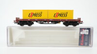 Electrotren H0 218983 Niederbordwagen mit 2 Container...