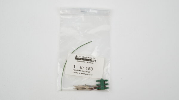 Sommerfeldt H0 153 Fahrdraht-Trenner, 5 Stück
