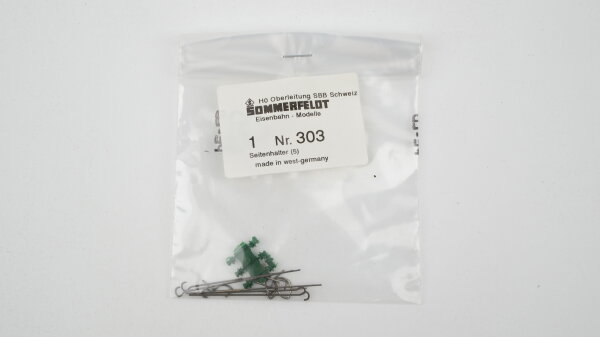 Sommerfeldt H0 303 Seitenhalter, 5 Stück