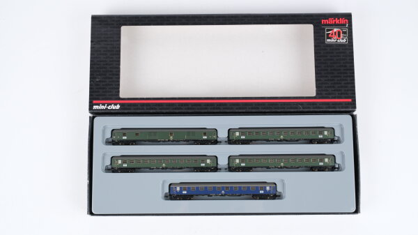 Märklin Z 87400 Reisezugwagen-Packung Wagen der DB