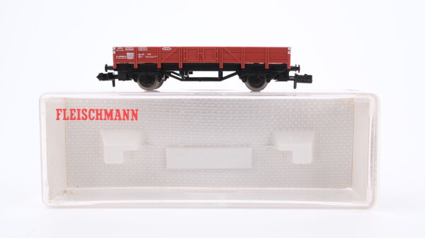 Fleischmann N 8200 Niederbordwagen Kklmmo 496 DB