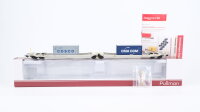 Pullmann H0 36555 Taschenwagen  Container...