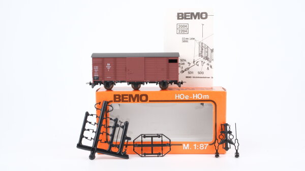 Bemo H0e 2004 gedeckter Güterwagen DB