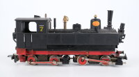 Eigenbau H0e Dampflok 7 (Spur N Fahrgestell)