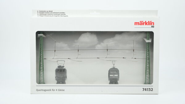 Märklin H0 74132 Quertragwerk für 4 Gleise