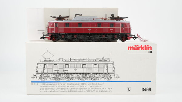Märklin H0 3469 E-Lok BR E19 12 DRG Wechselstrom Delta Digital