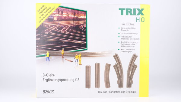 Trix H0 62903 C-Gleis Ergänzungspackung C3