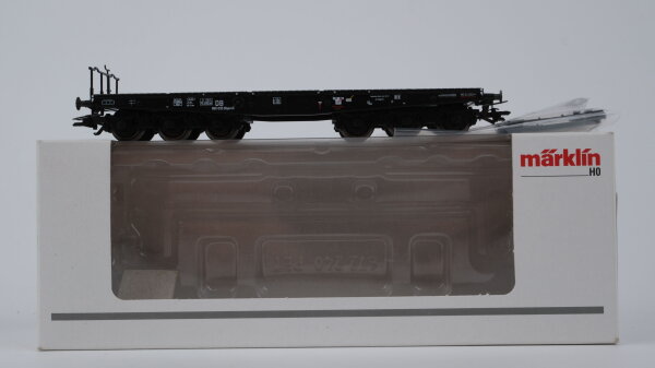 Märklin H0 48693 Schwerlast-Flachwagen   SSym 46 der DB