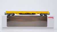 Märklin H0 47100 Niederbordwagen mit Rungen Res