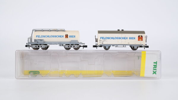 Minitrix N 15165 Güterwagen-Set Feldschlösschen SBB