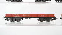 Märklin H0 Konvolut Niederbordwagen 4achsig DB