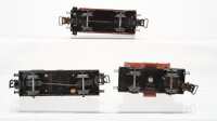 Märklin H0 Konvolut Talbot-Trichterwagen 367 Hochbordwagen 365 Weinfasswagen "Bordeaux" 308