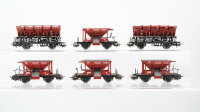 Märklin H0 Konvolut Schotterwagen Muldenkippwagen DB