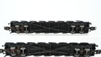 Märklin H0 Konvolut Schwerlastwagen "Überseekiste Bahia" Schwerlastflachwagen mit Rungen DB