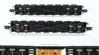 Märklin H0 Konvolut Schwerlastwagen "Überseekiste Bahia" Schwerlastflachwagen mit Rungen DB