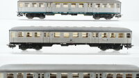 Märklin H0 Konvolut "Silberlinge" Abteilwagen 1./2.Kl. 2.Kl. DB