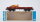 Märklin H0 4474 Niederbordwagen mit Wiking Raupe DB