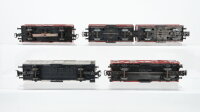 Märklin H0 Konvolut gedeckte Güterwagen  "Stückgut Schnellverkehr" DB u.a.