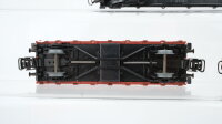 Märklin H0 Konvolut Rungenwagen teilbeladen  Plandachwagen DB (Abbrüche)
