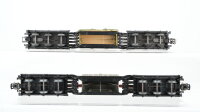Märklin H0 Konvolut Tiefladewagen beladne mit Trafo/Kiste "AEG Beru" DB