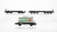 Märklin H0 Konvolut Schwerlastwagen Kesselwagen...