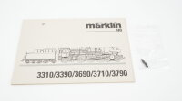 Märklin H0 3310 Dampflok mit Tender BR 012 063-4 DB Wechselstrom (vermutlich verharzt)
