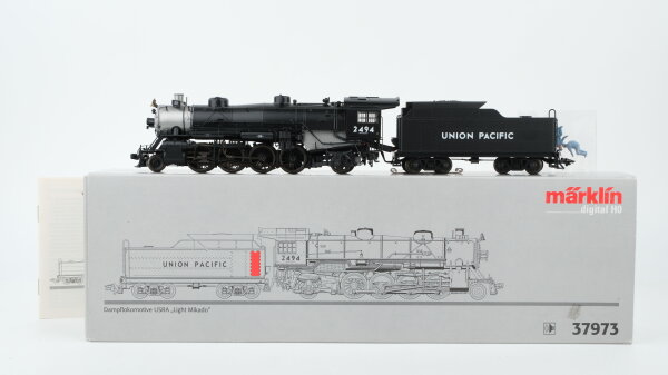Märklin H0 37973 Dampflok BR 2494 USRA Light Mikado Union Pacific Wechselstrom Digital