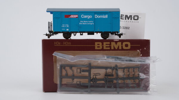 Bemo H0m 2282 127 Gedeckter Güterwagen Gbk-v 5507 Cargo Domizil RhB
