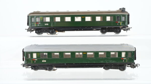 Märklin H0 Konvolut Schnellzugwagen 2. Kl. 346/1
