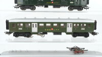 Märklin H0 Konvolut Personenwagen 2. Kl. Speisewagen Gepäckwagen 348/4 SBB