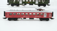 Märklin H0 Konvolut Personenwagen 2. Kl. Speisewagen Gepäckwagen 348/4 SBB