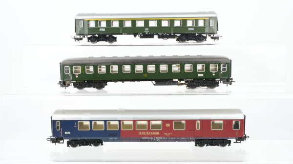Märklin H0 Konvolut Schnellzugwagen 1./2. Kl. mit Speiseraum DB